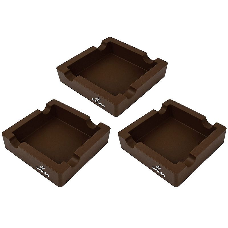 Silicone Ashtray with Built-in Cigar Holder for Outdoor Use