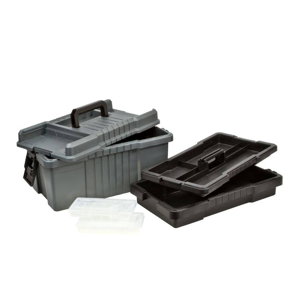 Plano 22 in. Contractor Pro Tool Box 823003