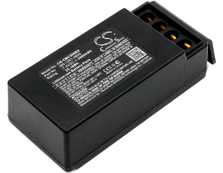 Cavotec M910513600 EX MC3 MC3000 3400mAh Replacement Battery BatteryClerkcom Remote Control