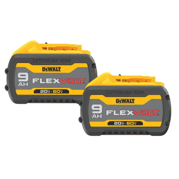 DEWALT 2-Pack 20V/60V MAX FLEXVOLT 9.0 Ah Batteries