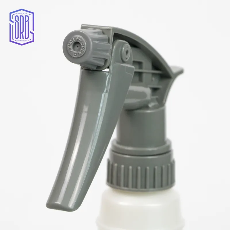 Wholesale good quality chemical resistant auto detailing car wash trigger sprayer for 32 oz spray bottle