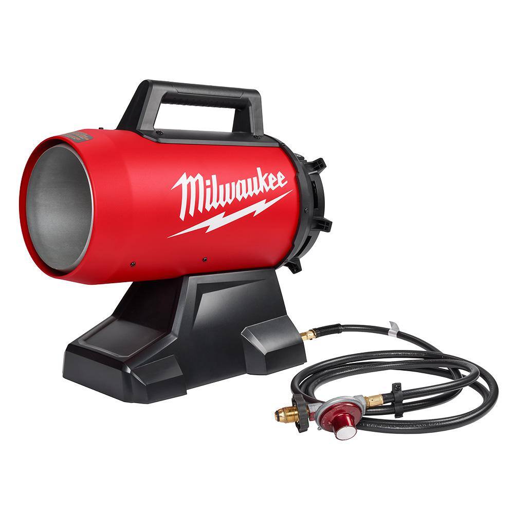 MW M18 18-Volt Lithium-Ion Cordless Forced Air Propane Portable Heater (Tool-Only) 0801-20