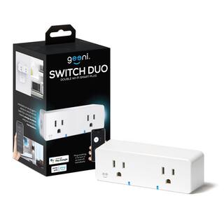 Geeni Switch Duo 2-Outlet Smart Plug GN-WW133-199