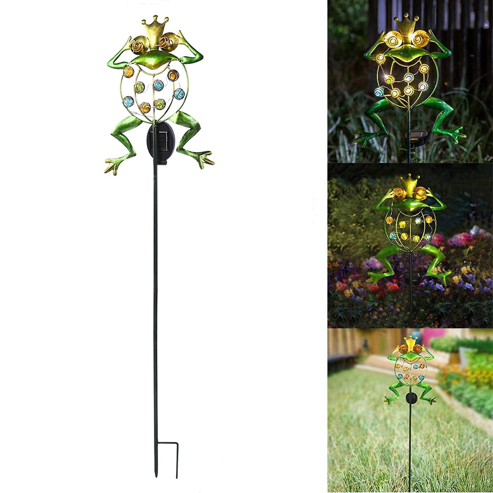 Outdoor Solor Landscape Light Ground Spike Lamp For Garden Courtyard Pathway Lawn Decor