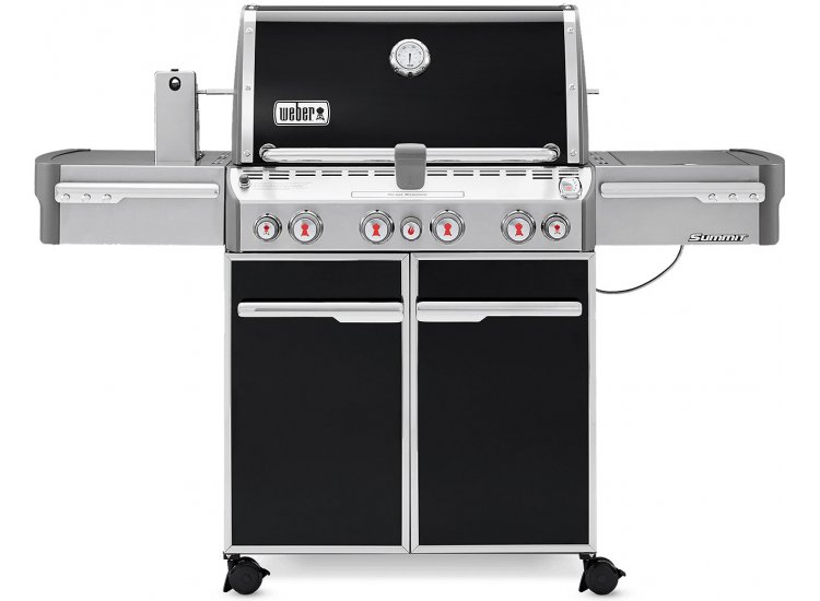 Weber Summit E-470 Black Liquid Propane Gas Grill