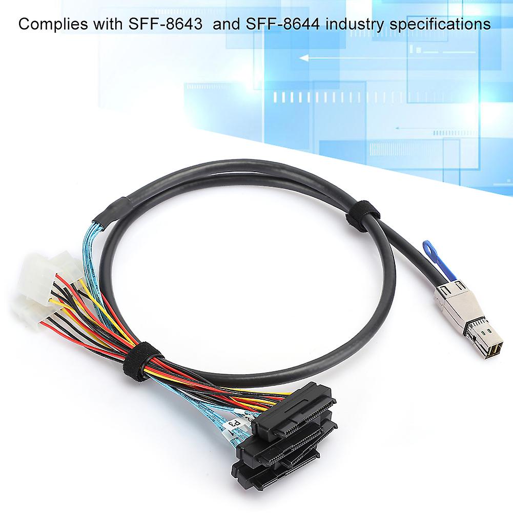 G0502 External Hard Disk Cable Mini Sas Sff-8644 To Sff-8482 Server Computer Accessories2 Meter