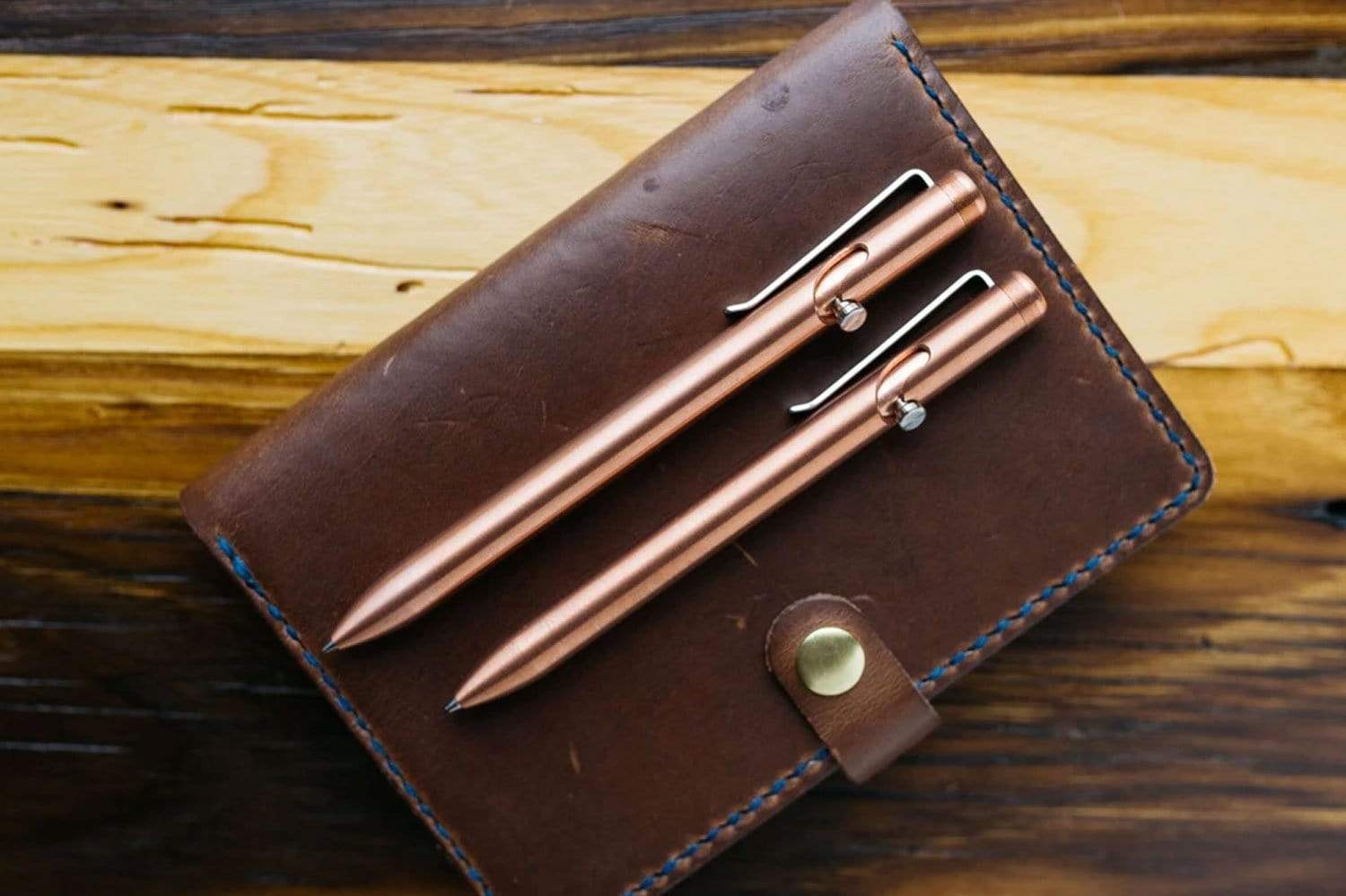 Tactile Turn Copper Bolt Action Pen