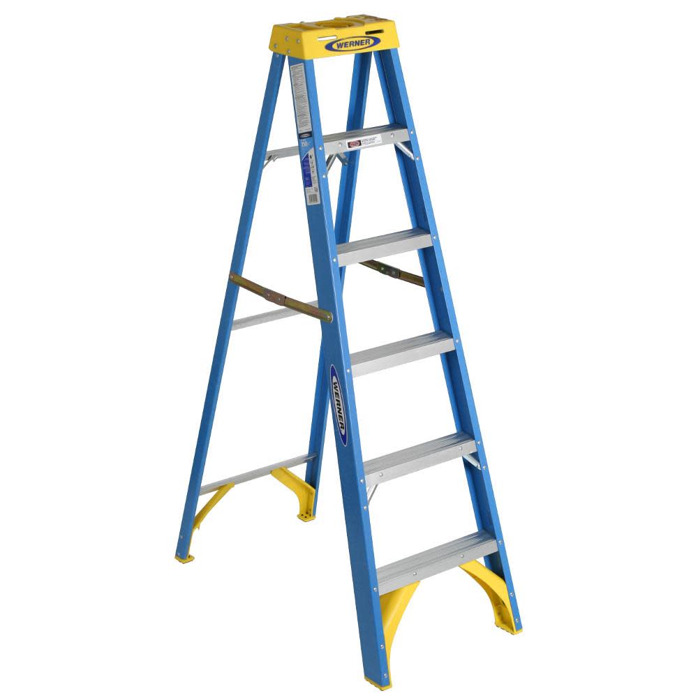 6 Ft. Type I Fiberglass Step Ladder