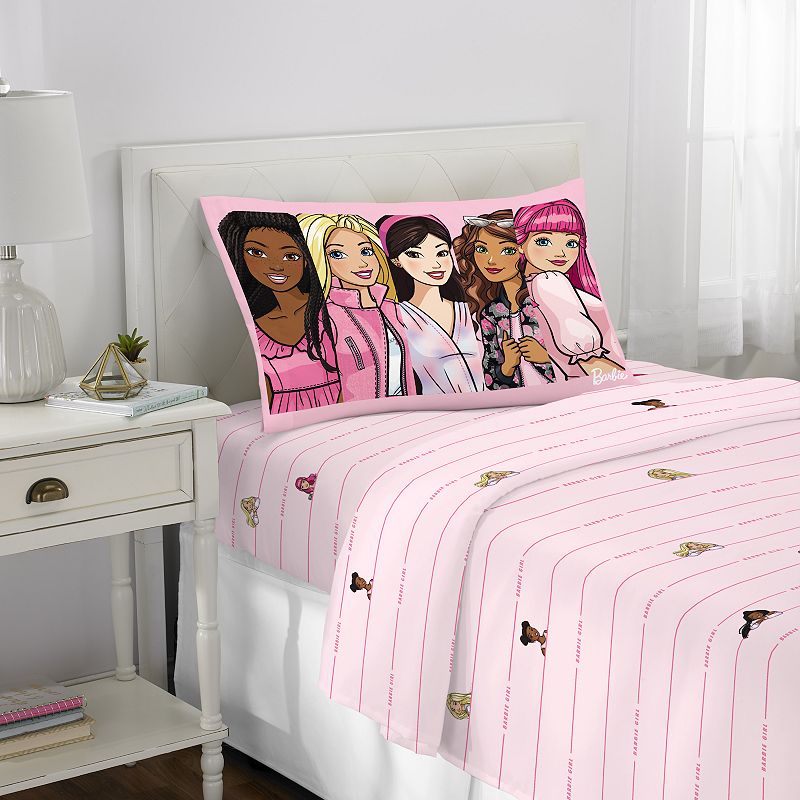 Barbie Sheet Set with Pillowcases