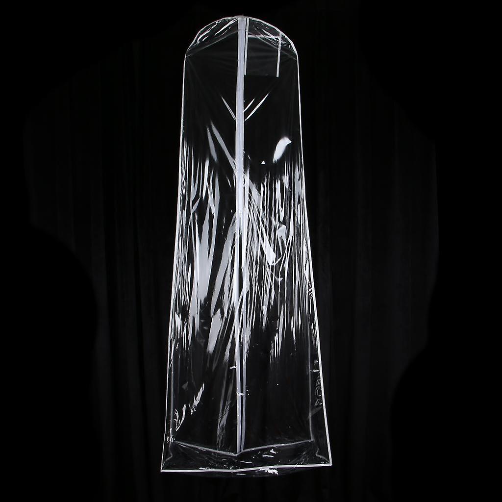 2xclear Wedding Gown Dress Garment Bag Travel Garment Cover 200 X 70 X 30cm