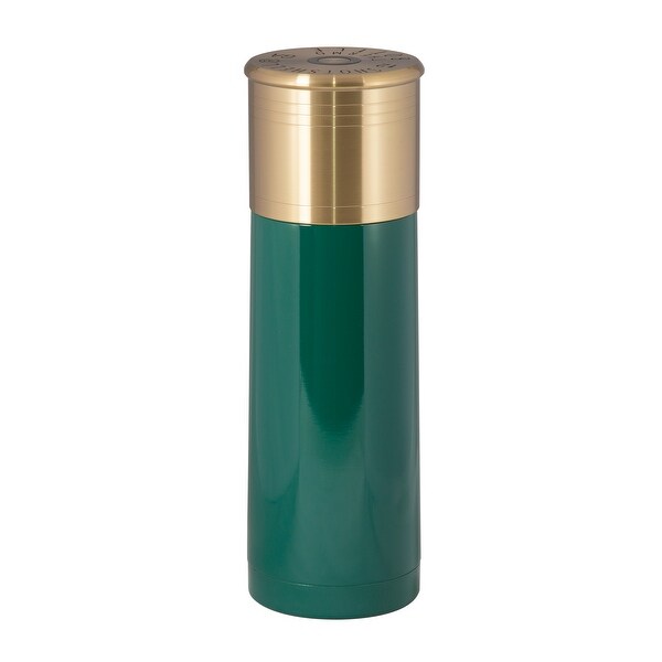 25-ounce 12-gauge Green Shotgun Shell Termal Bottle