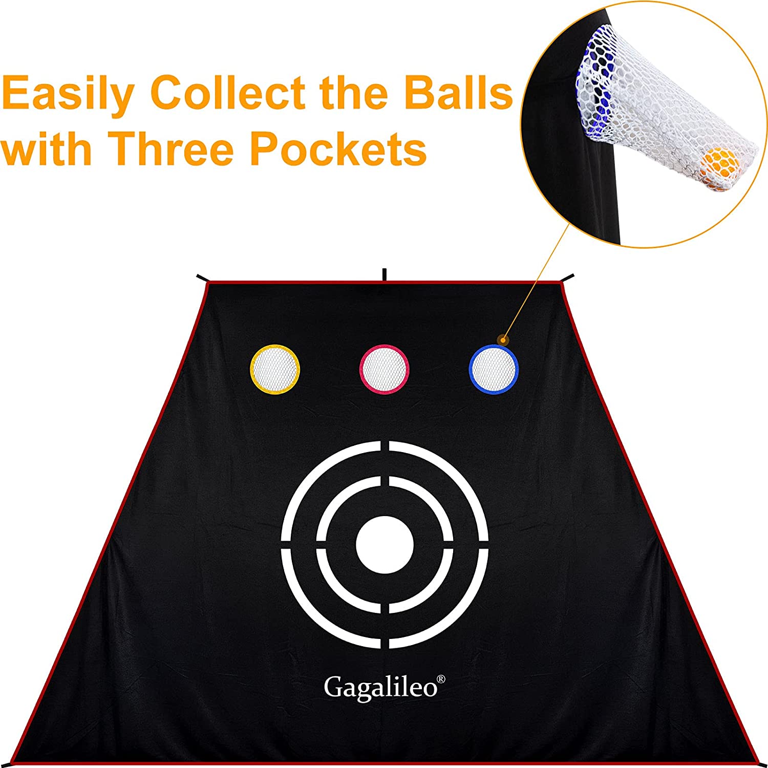 Golf Replacement Target 2in1 Chipping Target for Galileo Golf Net | for 3.6x5x7.8 Golf practice net | Galileo Sports