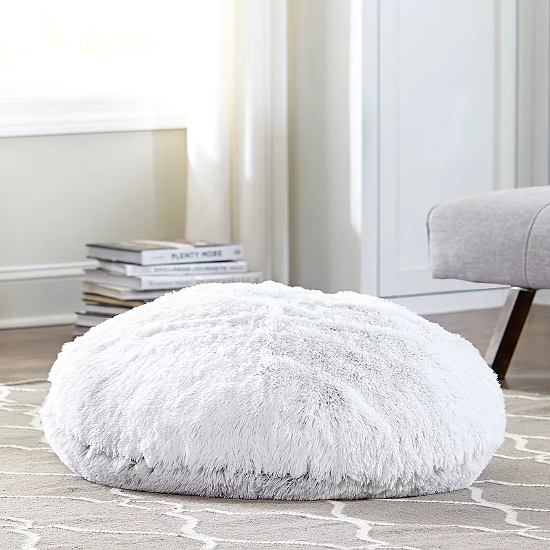 M. Kennedy Home Polar Faux Fur Floor Cushion