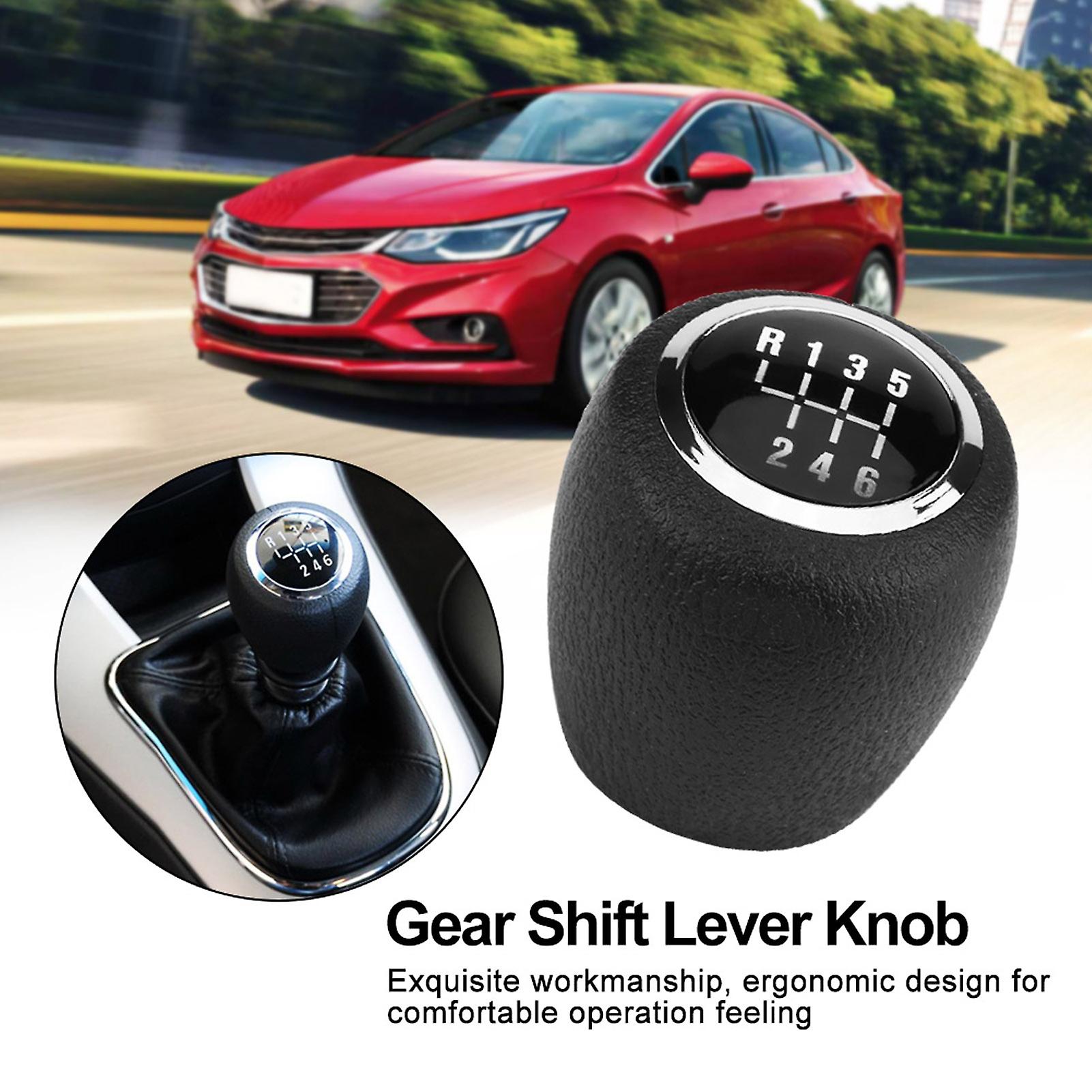 Car 6 Speed Gear Shift Lever Knob Head For Chevrolet Cruze 2008-2012