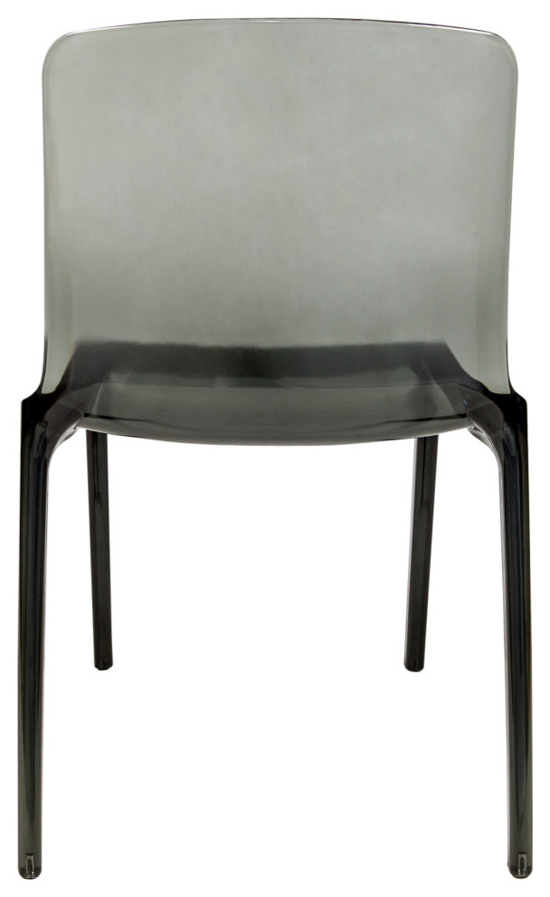 LeisureMod Murray Modern Dining Chair  Set of 4 Black   Contemporary   Dining Chairs   by Uber Bazaar  Houzz