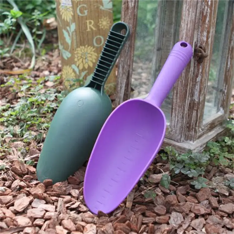 DH2155 Home Garden Mini Plastic Post Sand Soil Spade Shovel Hand Scoop For Kids