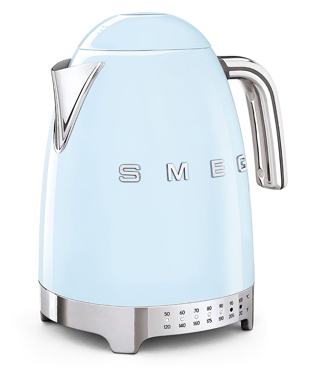 Smeg 50's Retro Style Pastel Blue Variable Temperature Kettle