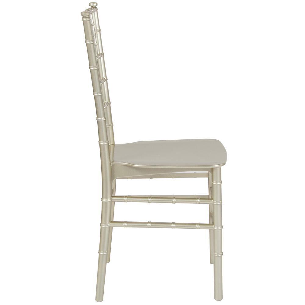 Carnegy Avenue Champagne Flat Seat Resin Chiavari Chairs (Set of 2) CGA-LE-249667-CH-HD