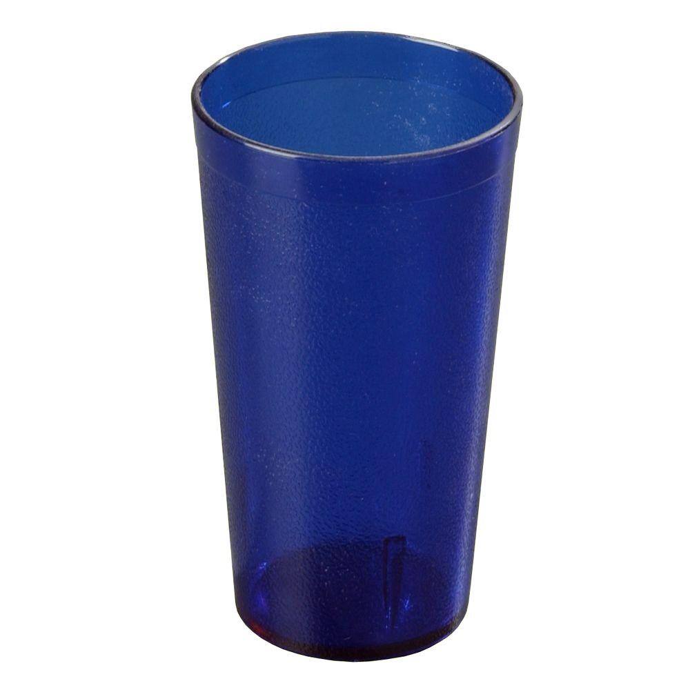 Carlisle 16 oz. SAN Plastic Stackable Tumbler in Royal Blue (Case of 72) 521647