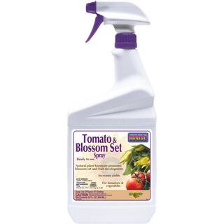 Bonide Tomato and Blossom Spray Set 32 oz Ready-to-Use Increases Harvest of Fruits and Vegetables in Home Garden 544