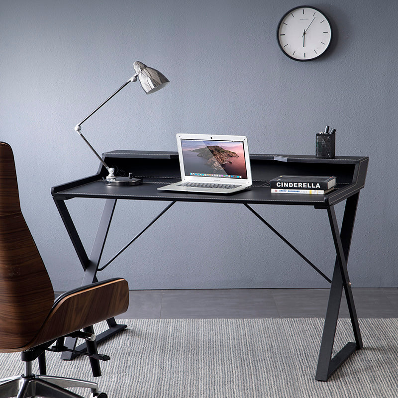 OSMO Computer Desk - Black PU