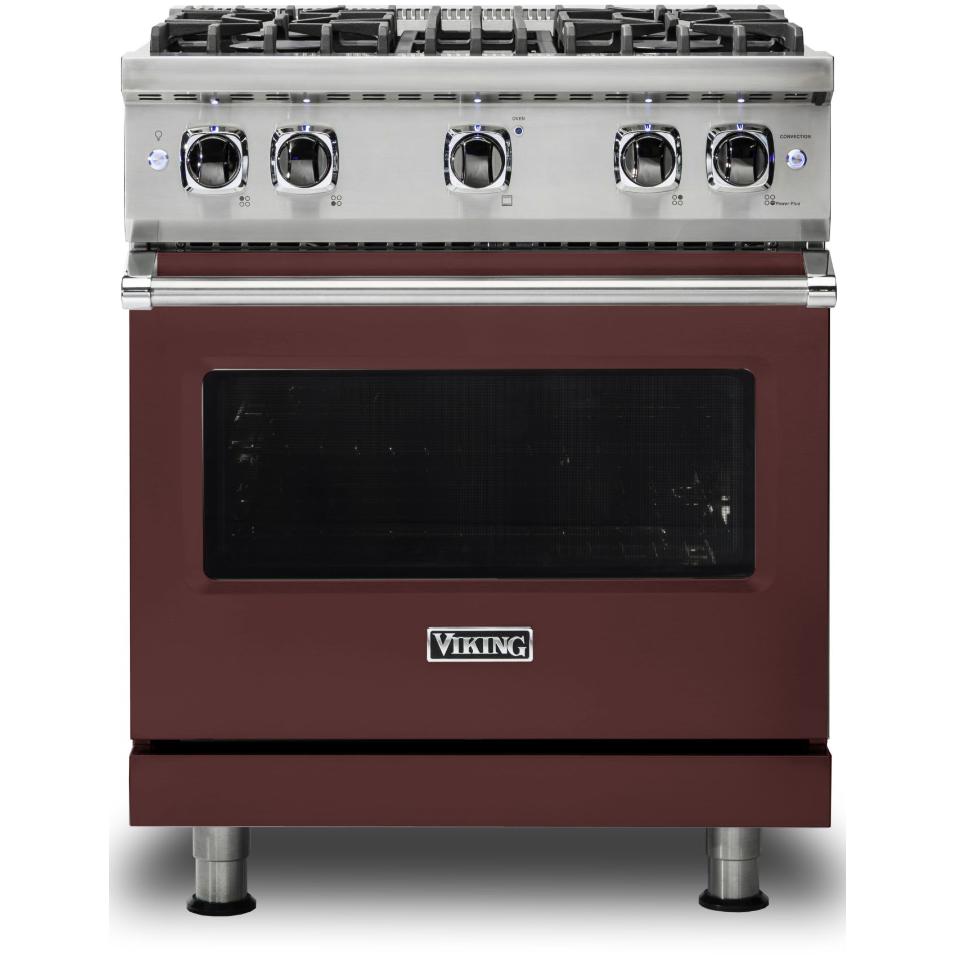 Viking 30-inch Freestanding Gas Range with VariSimmer VGR530-4BKALP