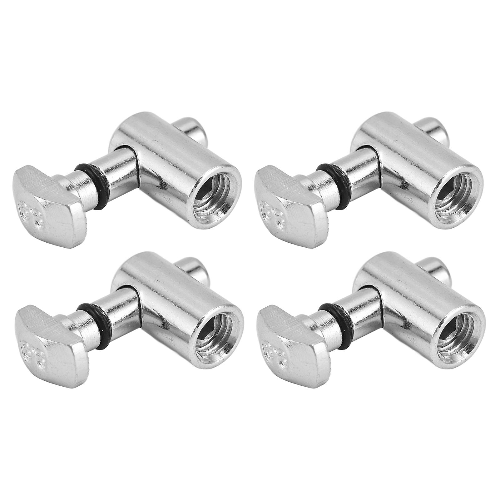 4Pcs Anchor Type Connector Carbon Steel Galvanized European Standard 3040 General 0/180 Degrees