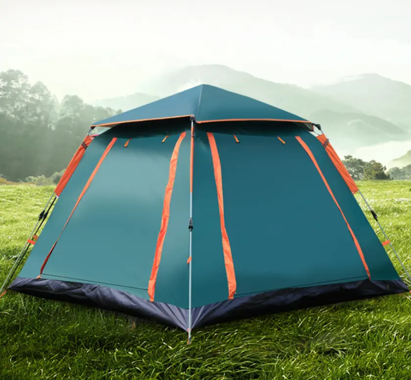 2023 new fashion Luxury 1 2 3 4 Persons Waterproof Outdoor Family Traveling Camping Tent Automatic Hiking Portable fishing tents