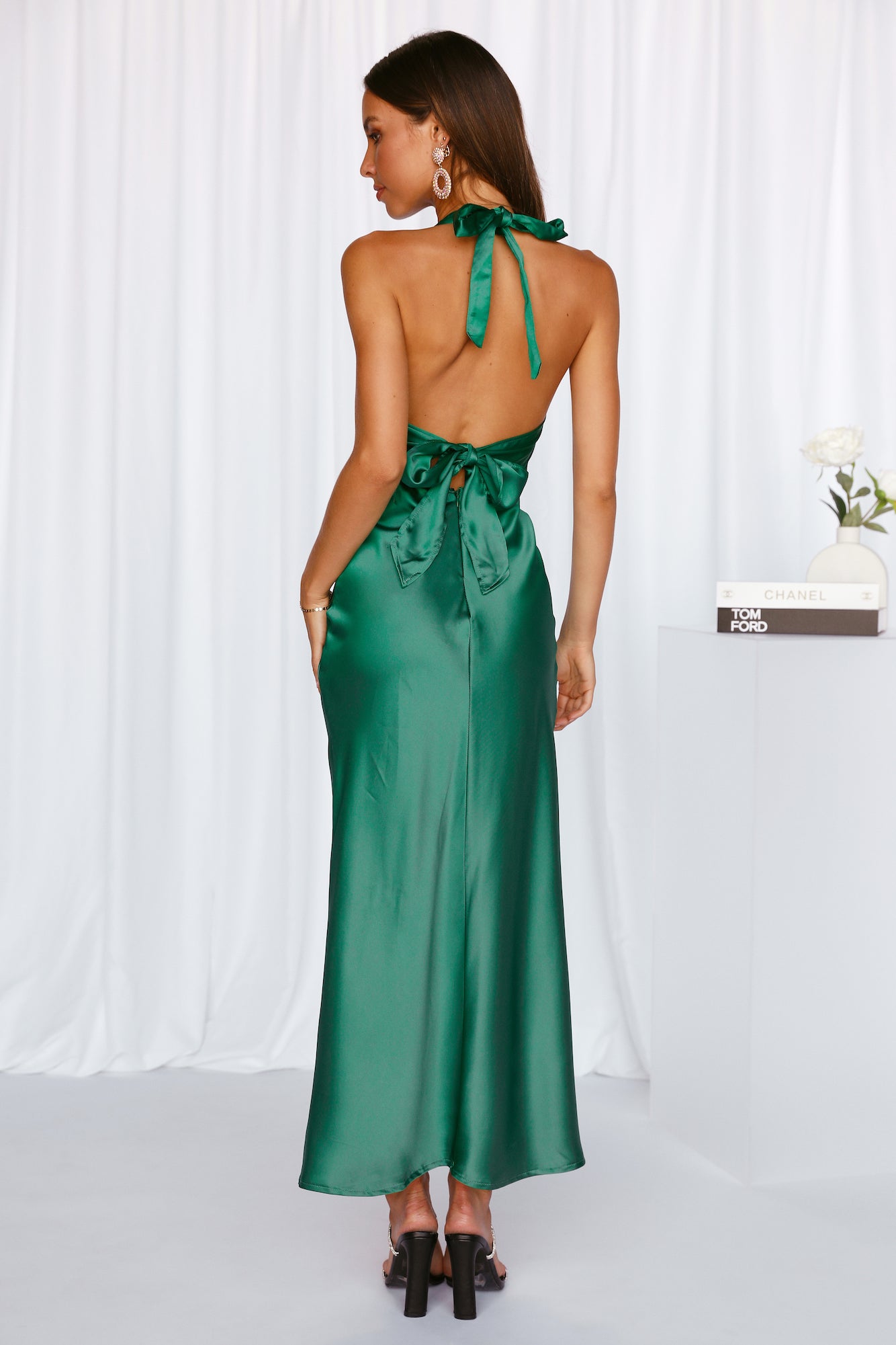 Loud Nights Maxi Dress Green