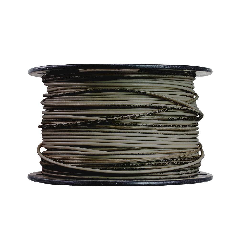 Cerrowire 500 ft. 14 Gauge Gray Stranded Copper THHN Wire 112-3460J