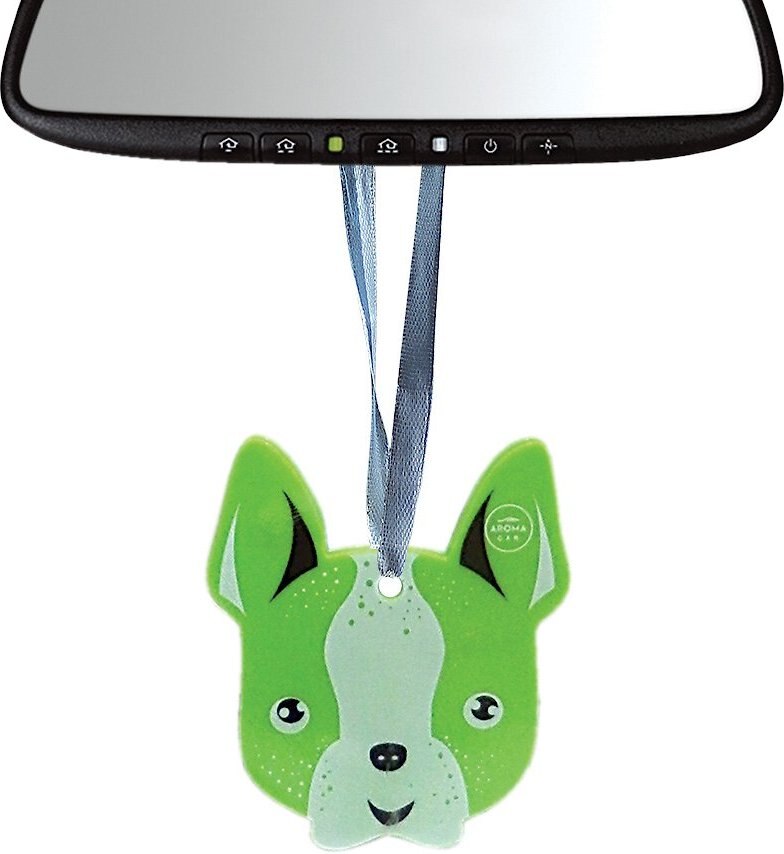 Aroma Car Love Pets Dog Fancy Green Car Air Freshener