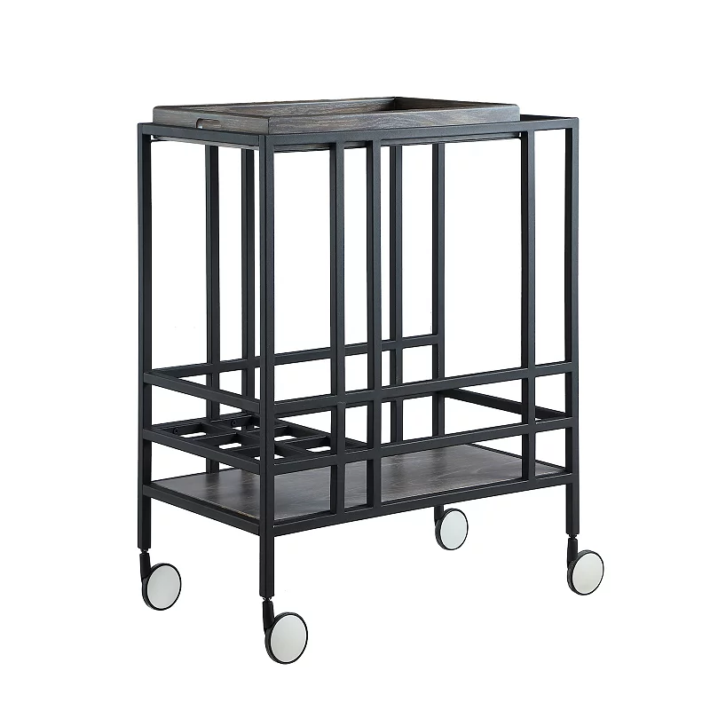 Sab Bar Cart Removable Serving Tray