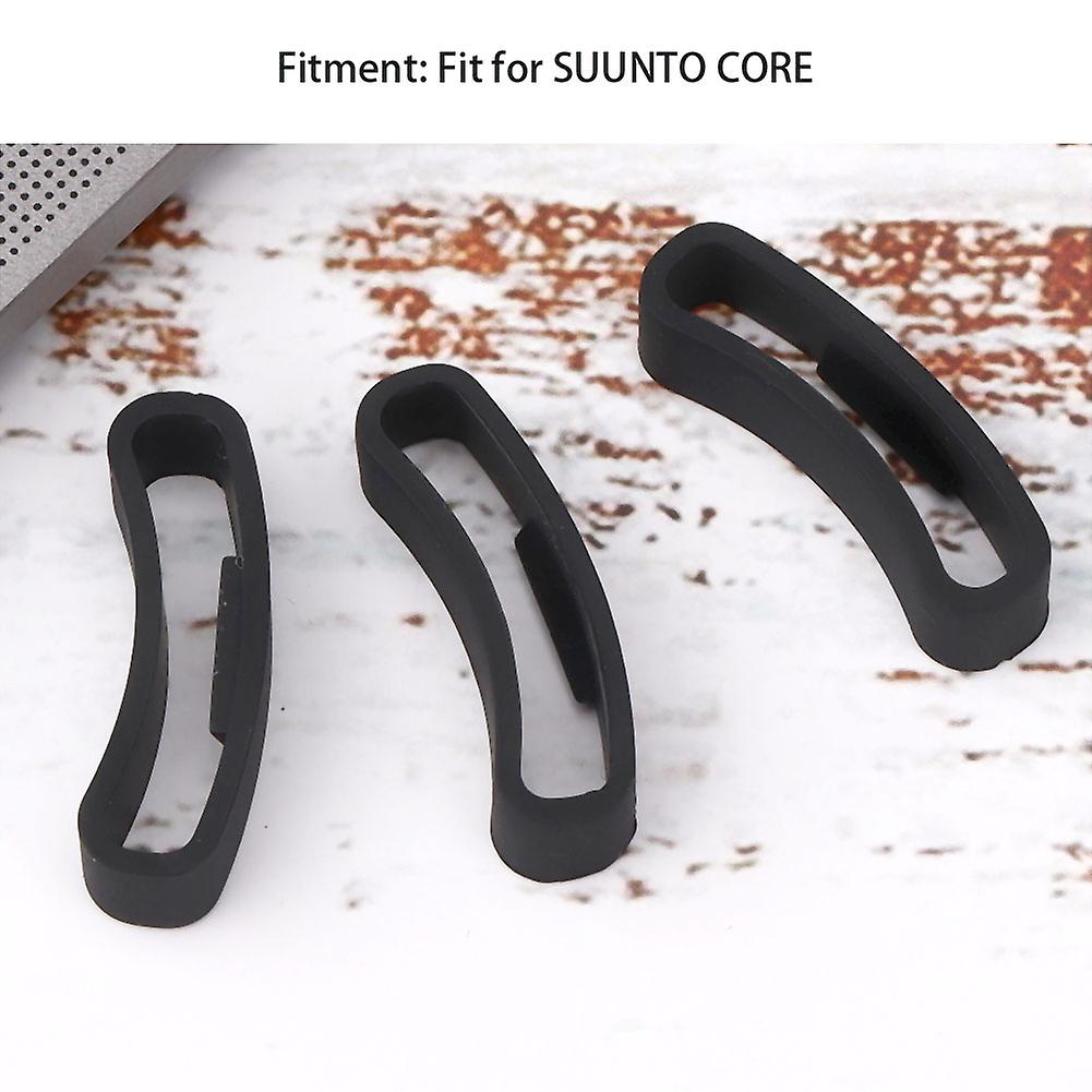 3pcs Watch Strap Looping Ring Watch Band Keeper Loop Security Holder Fit For Suunto Core