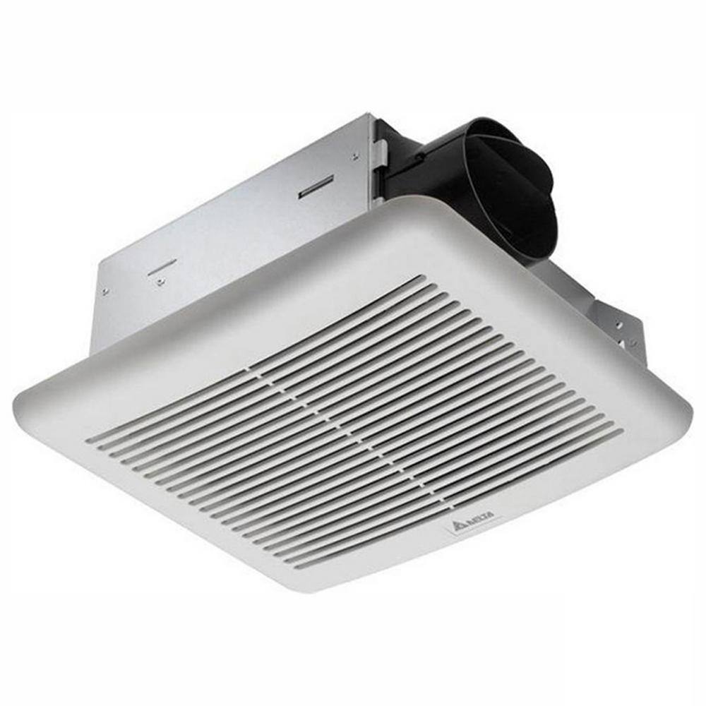 Delta Breez Slim Series 50 CFM Wall or Ceiling Bathroom Exhaust Fan Energy Star SLM50