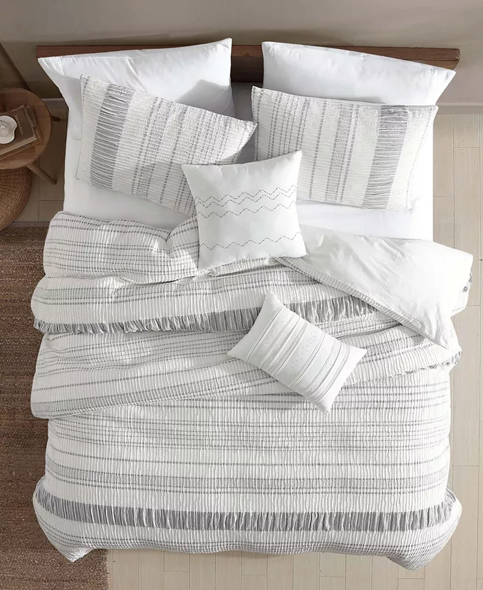 Riverbrook Home Sutton 6-Pc. Comforter with Removable Cover Set， Queen