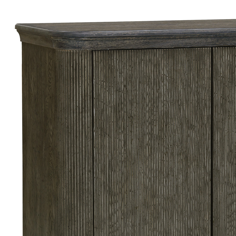 Reeded 2 Door Accent Chest with Shelves by Pulaski Furniture   Transitional   Accent Chests And Cabinets   by Pulaski Furniture  Houzz