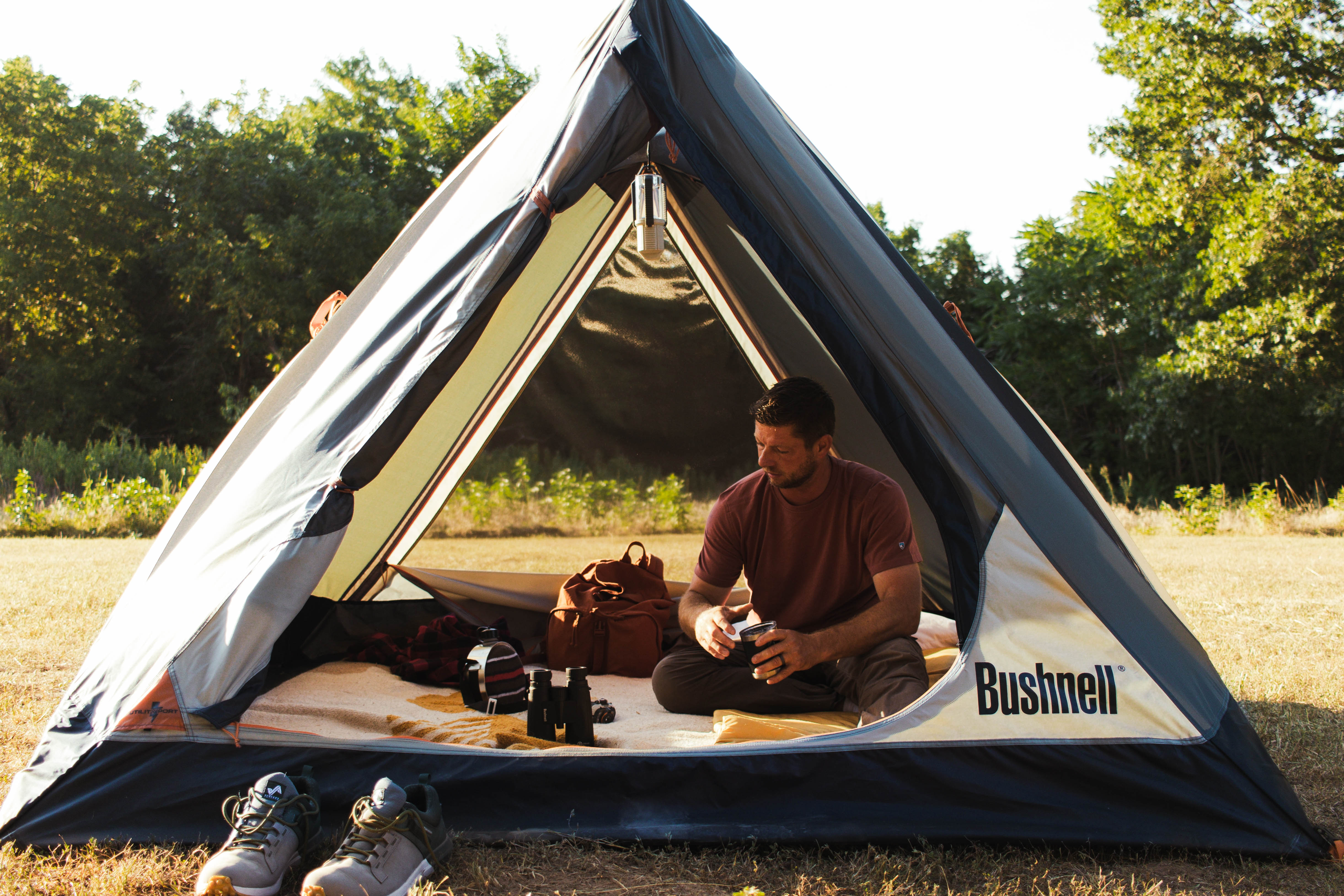 Bushnell 3P A-Frame Pop-Up Tent