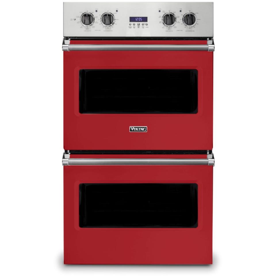 Viking 30-inch 9.4 cu.ft. Built-in Wall Double Oven with TruConvec Convection VDOE130SM