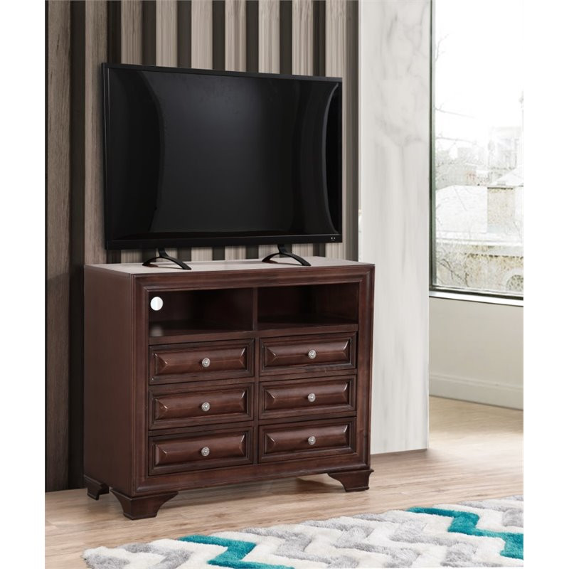 Delamar Media Chest   Transitional   Entertainment Centers And Tv Stands   by Glory Furniture  Houzz