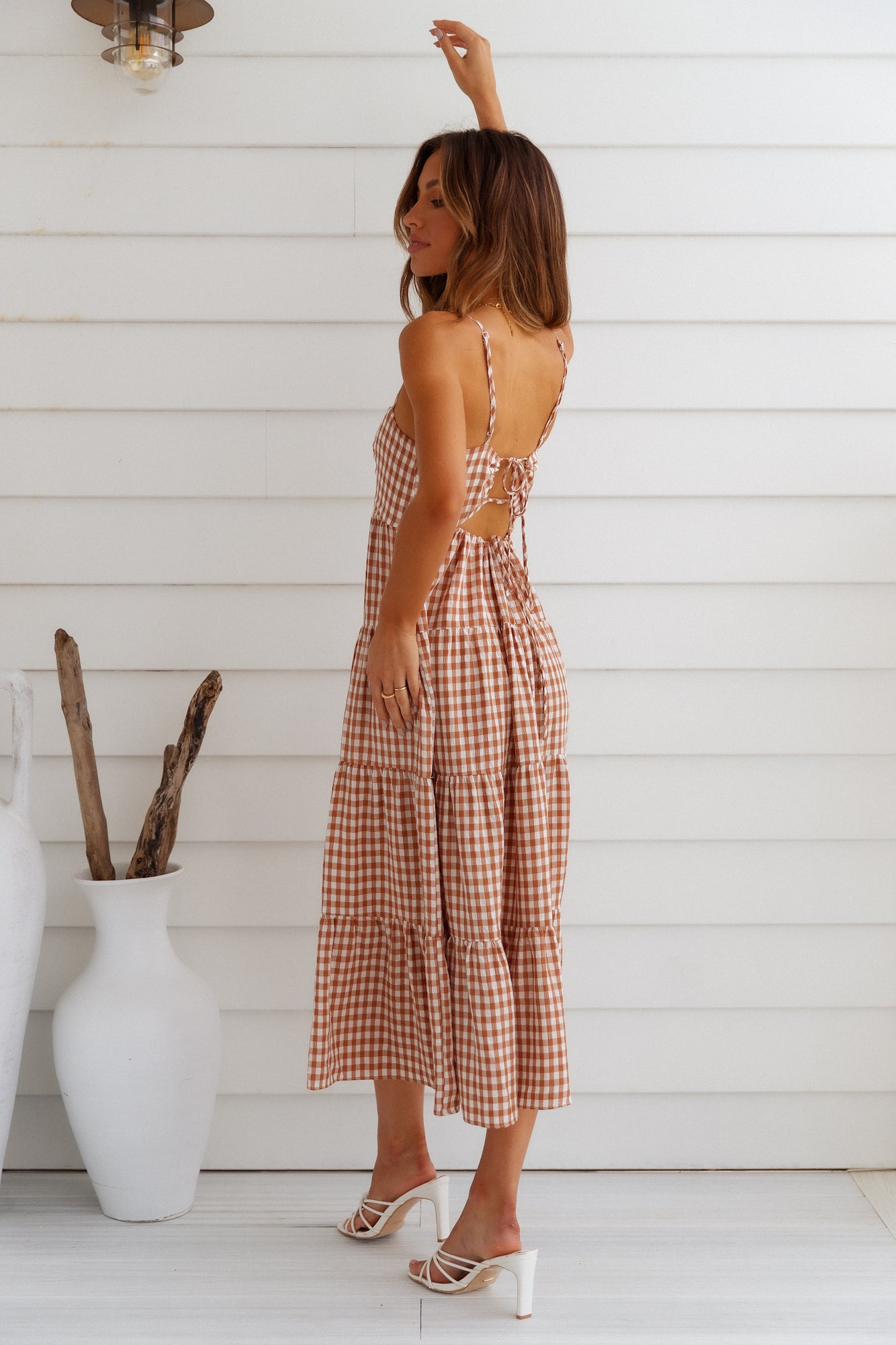 Gingham Dreams Maxi Dress