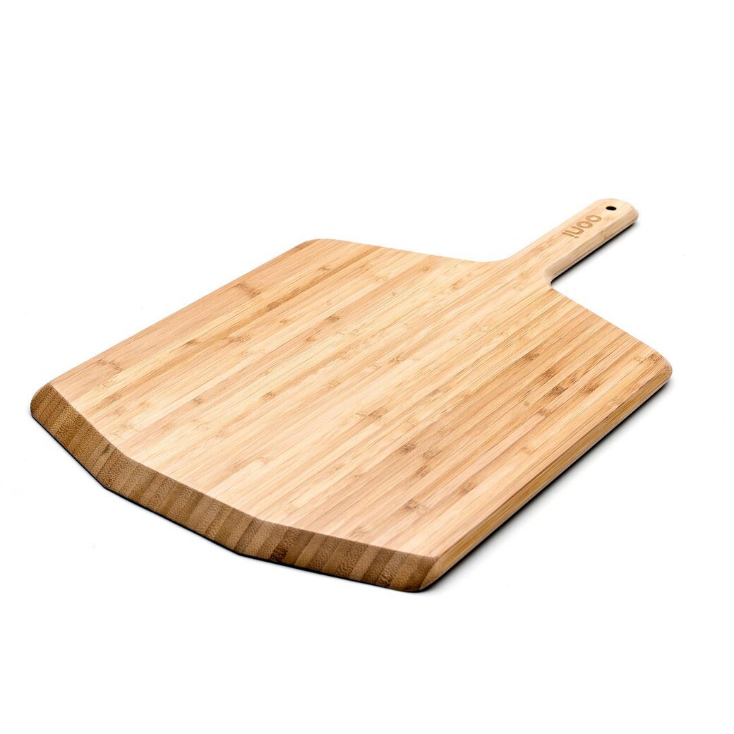 Ooni 14-Inch Bamboo Pizza Peel and Serving Board