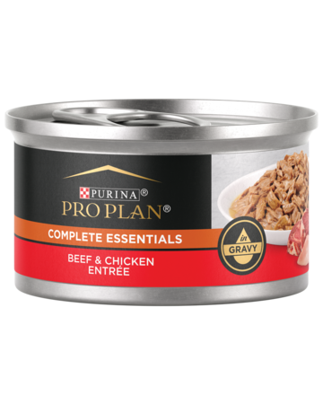 Purina Pro Plan Savor Adult Beef  Chicken in Gravy Entree Canned Cat