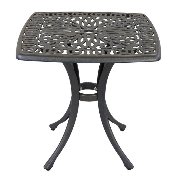 Havenside Home Saybrook Cast Aluminum End Table