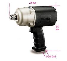 Beta 019280007 1928 Cd Reversible Air Impact Wrench 3/4Gas 3/4 Drive