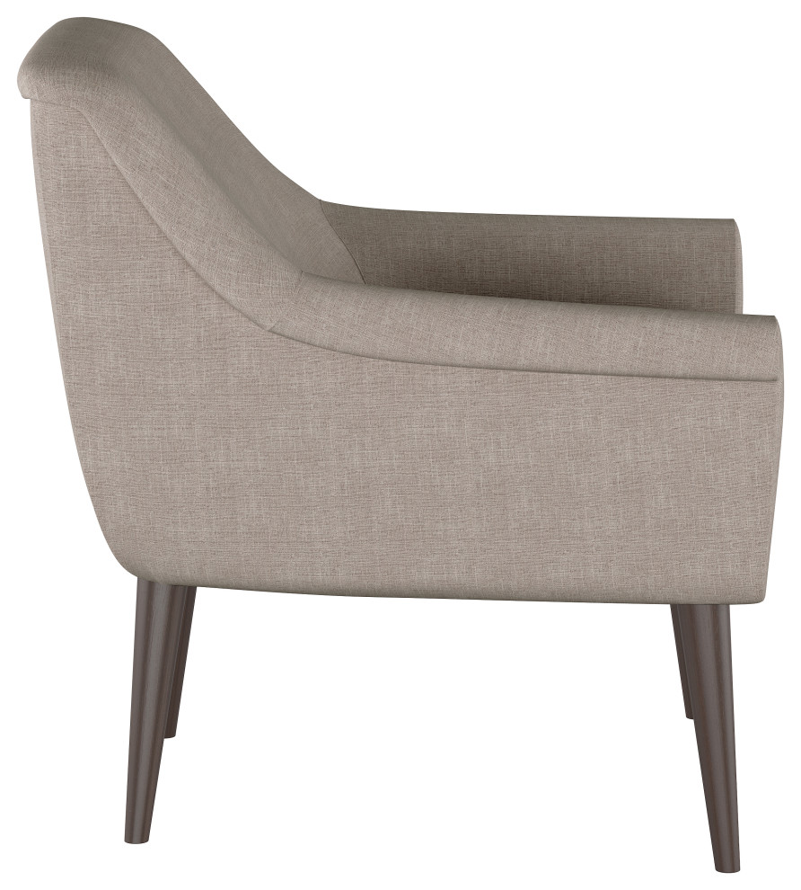 Bennet Modern Armchair  Zuma   Midcentury   Armchairs And Accent Chairs   by Skyline Furniture Mfg Inc  Houzz