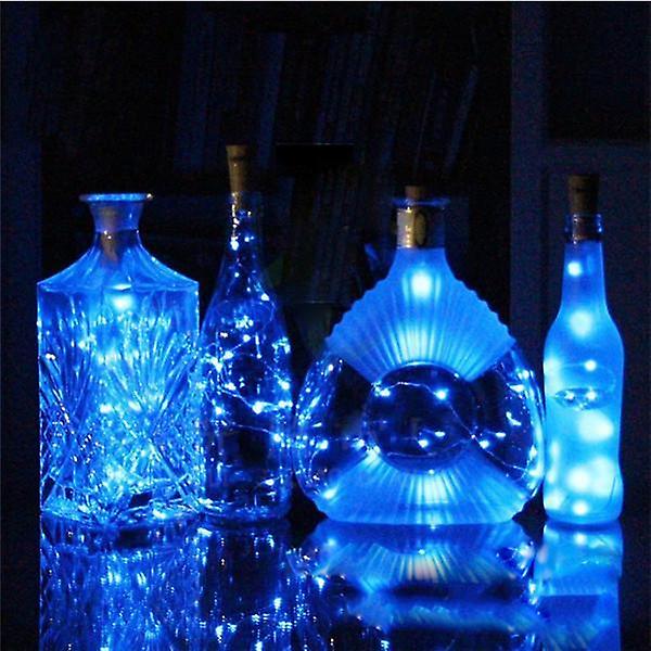 Cork Shaped Bottle Stopper Lamp LED Plug Copper Wire String Light for Christmas Party Decor