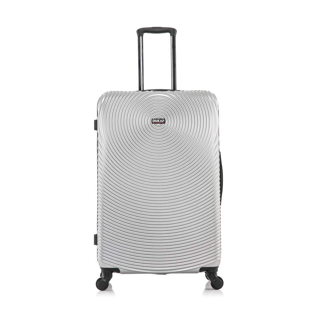 DUKAP InUSA Inception Lightweight Hardside Spinner 20 in. Carry-On Silver DKINC00S-SIL