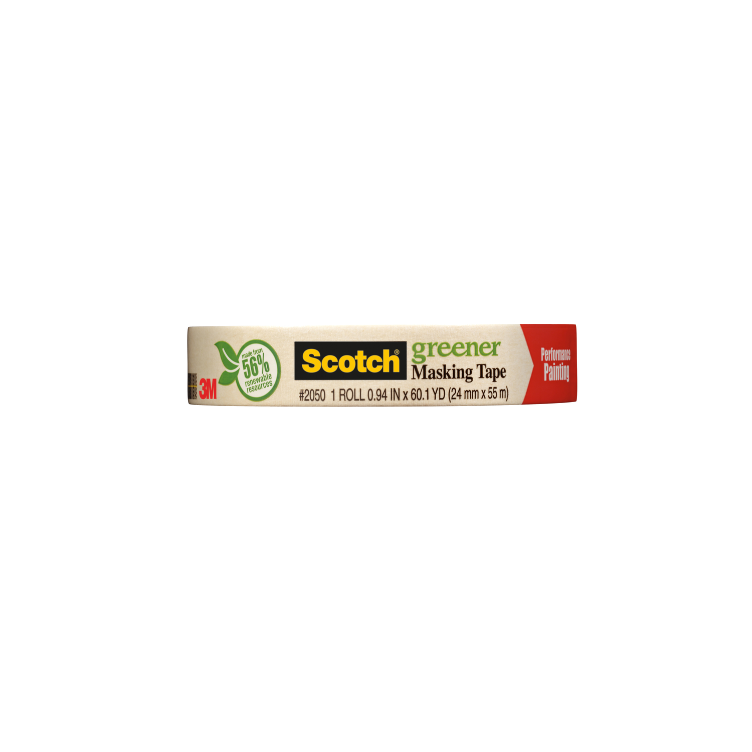 Scotch 0.94 in. W X 60.1 yd L Beige Medium Strength Masking Tape 1 pk