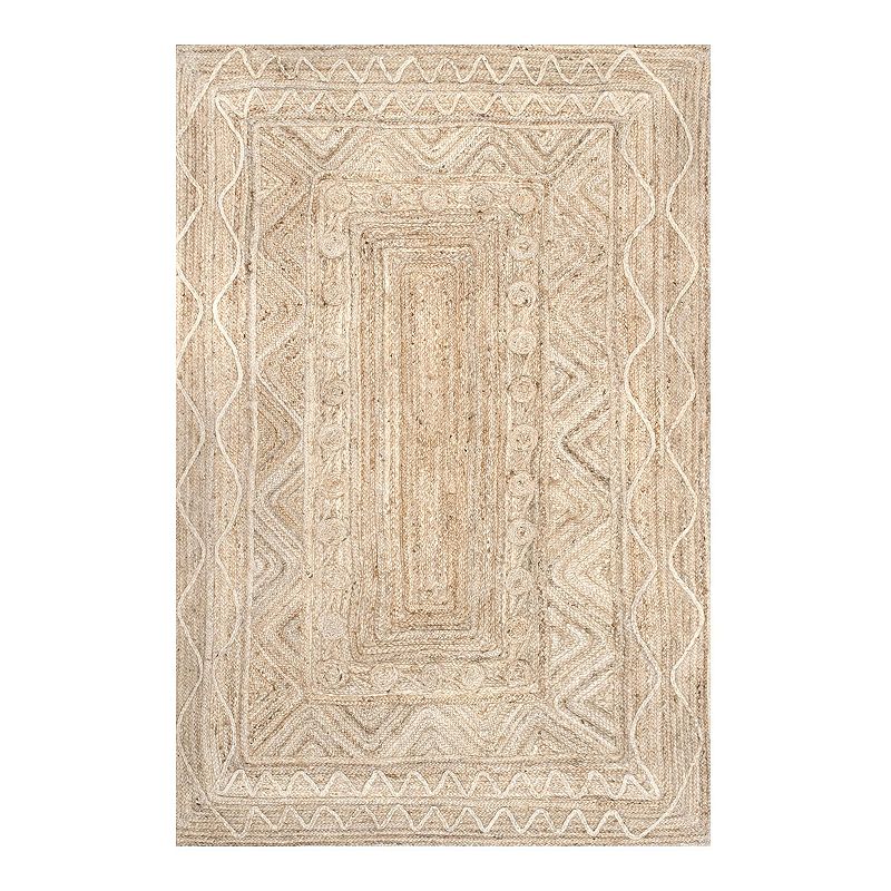 nuLOOM Amora Textured Jute Area Rug