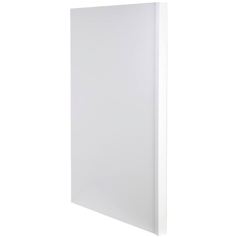 Hampton Bay White 24.66x34.5x1.66 in. Dishwasher End Panel CM2535E-WH